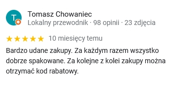 opinie google
